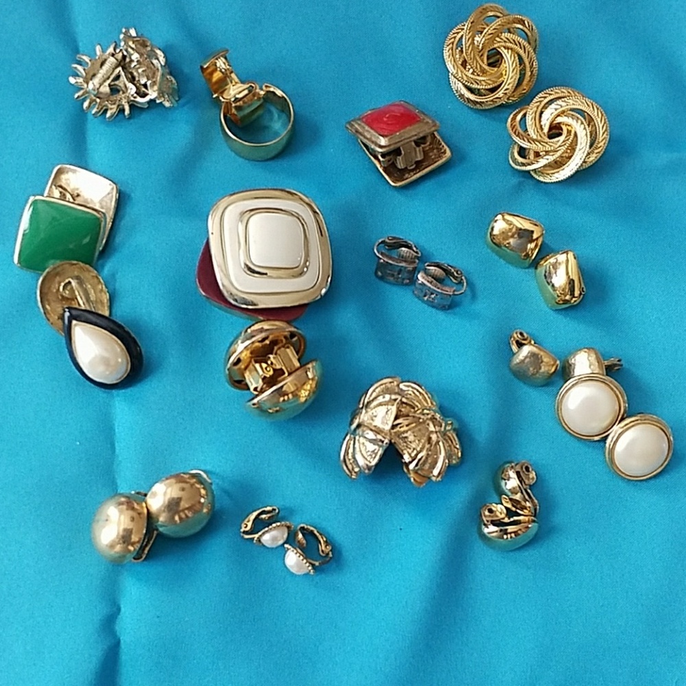 Clip on earrings